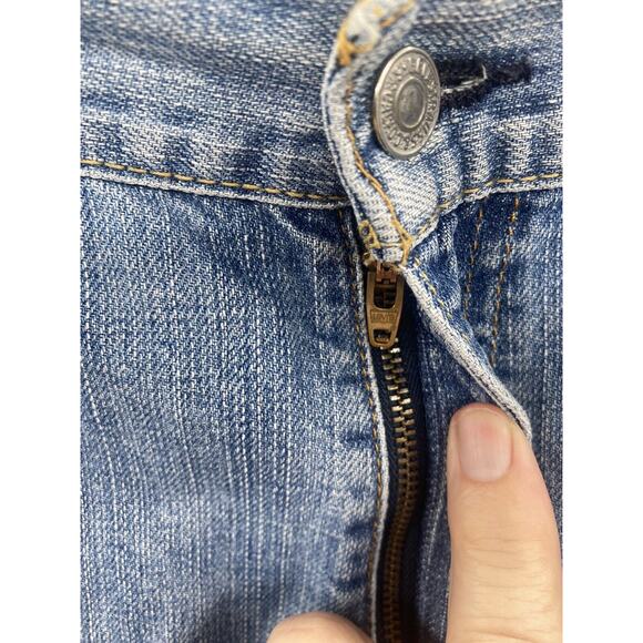 Levis 527 Jeans Men's 40 X 30 Boot Cut Denim - RARE RED TRADEMARK ONLY TAG - Picture 8 of 14